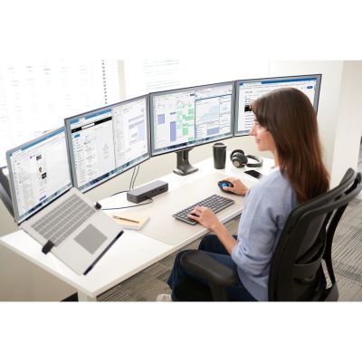 11. Kensington Pro Fit Ergo TB450 Büromaus, kabellos (RF) + Bluetooth, Trackball, 1600 DPI