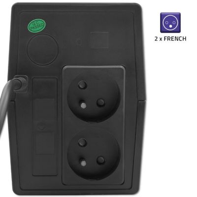 10. QOLTEC USV Line Interactive | Monolithisch | 850 VA | 480 W