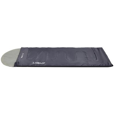 15. LEICHTER TOURISTEN-SCHLAFSACK 200X70CM GRAU ENERO CAMP
