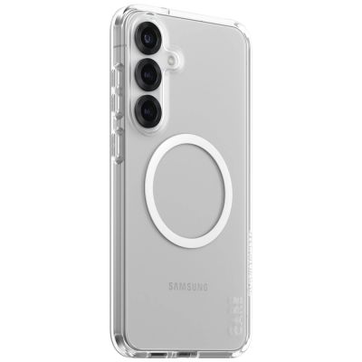 2. CARE by PanzerGlass Flagship Urban Combat White QI-Hülle für Samsung Galaxy S25+ – transparent