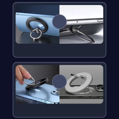 17. Joyroom Kit multifunktionaler magnetischer Autohalter Ring Telefonhalterung schwarz (JR-ZS294)