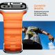 14. Spigen WBS2 Armband für Apple Watch 44 / 45 / 46 / 49 mm - Orange
