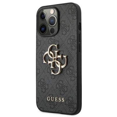 2. Guess GUHCP13L4GMGGR iPhone 13 Pro / 13 6.1" Grau/Grau Hardcase 4G Big Metal Logo