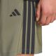 5. adidas Essentials 3-Streifen Chelsea Lite Webshorts für Herren, Olivgrün, KY4154