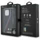 7. BMW M Edition Carbon Tricolor Lines & Strap Case für iPhone 16 Pro - Schwarz