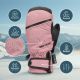 9. Winterhandschuhe Meteor Hazy M rosa/schwarz