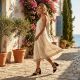 17. Sergio Leone W SK367A schwarze Sandalen mit Blockabsatz