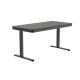 ACTIVEJET Schreibtisch mit elektrischer Höhenverstellung, Höhe 120 x 60 cm, ET119S, schwarz