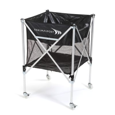 Yakimasport 100460 Ballkorb mit Rollen