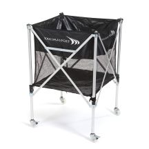 Yakimasport 100460 Ballkorb mit Rollen