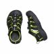 2. Keen Newport H2 Schwarz/Lime Green Kinder Sommer Wandersandalen (1009942)