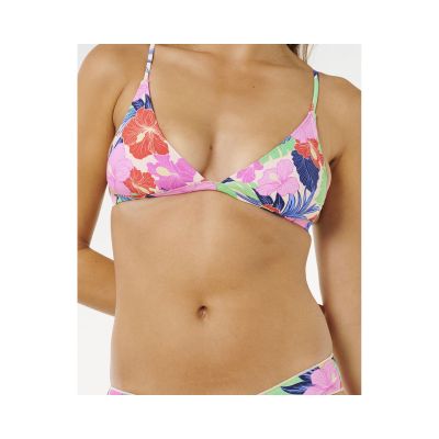 4. Damen RIP CURL Party Wave Cheeky Hipster Pant Multicolor Bikini Bottom