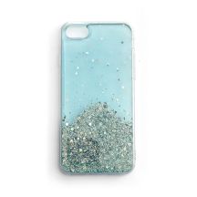 Wozinsky Star Glitter blaue Hülle für Samsung Galaxy A30 mit Glitzer