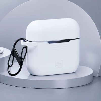 3. 3mk Silikonhülle für AirPods Pro 3 – Weiß