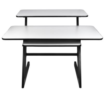 17. SD3 – Studiotisch, Arbeitsplatz, Tischplatte, Ablage für Audiogeräte, ausziehbare Tastaturablage, 91,4 cm
