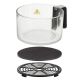 5. Adler 3L Heißluftfritteuse mit Glasschüssel