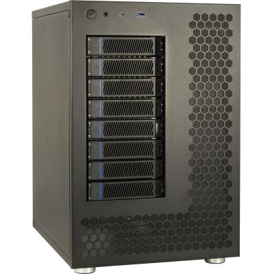2. Inter-Tech Geh Mini IPC NAS-8 ITX, Micro-ATX, ATX 240x295x362 Gehäuse
