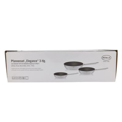 Rösle ELEGANCE Bratpfannen-Set 3-tlg