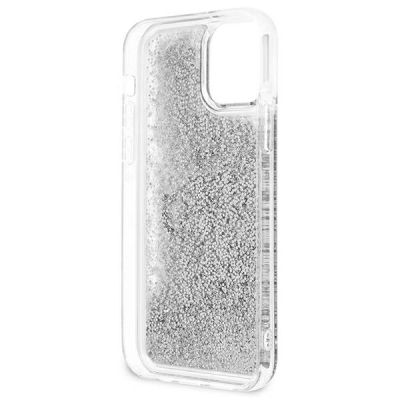 7. Guess GUHCP12LLG4GSI iPhone 12 Pro Max 6,7" Silber/Silber Hardcase 4G Big Liquid Glitter