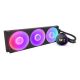 4. NZXT Kraken Elite 420 RGB All-in-One-Flüssigkeitskühler für Prozessoren, 14 cm, Schwarz, 1 Stück.