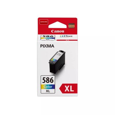 2. Canon CL-586XL Tintenpatrone, 1 Stück, Original XL (High Range), Cyan, Magenta, Gelb