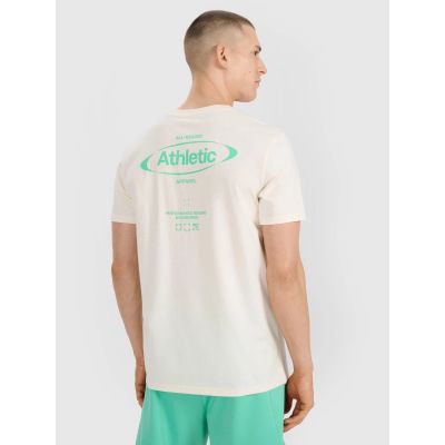 3. Herren T-Shirt mit Aufdruck 4F 4FRSS25TTSHM2687-11S