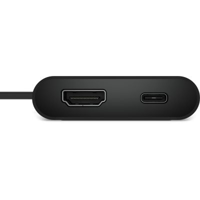 5. DELL DA225 Kabelgebundener USB 3.2 Gen 1 (3.1 Gen 1) Typ-C Laptop, Schwarz