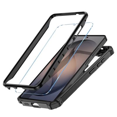2. Tech-Protect MagBlast MagSafe Hülle + 2er-Pack Schutzglas für Samsung Galaxy S26 Ultra – Schwarz