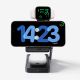 9. Baseus PicoGo AF21 3-in-1 Qi2.2 35W Kabelloses Ladegerät mit 1m USB-C-Kabel – Schwarz
