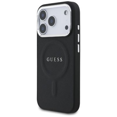 2. Guess Classic Logo MagSafe Case für iPhone 17 Pro - Schwarz