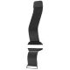 9. Puro Milanese Edelstahlarmband für Apple Watch 38 / 40 / 41 mm - Schwarz