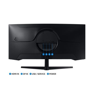 2. SAMSUNG ODYSSEY G5 LED-MONITOR 34" LC34G55TWWPXEN