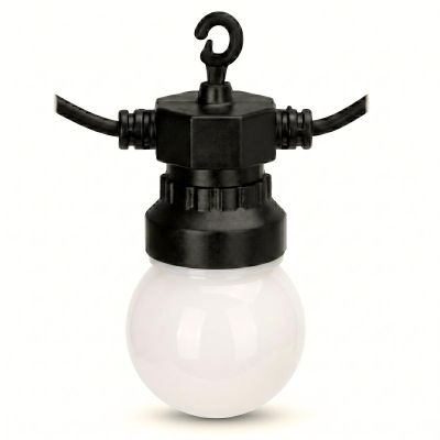 2. Gartengirlande Partybeleuchtung 20 LED G50 Timer kombinierbar