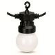 2. Gartengirlande Partybeleuchtung 20 LED G50 Timer kombinierbar