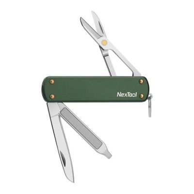 NexTool Mini-Taschenmesser NE0143 4-in-1 Grün