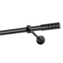 Einläufige Gardinenstange Ø 19 mm Schwarz 320 cm TECHNO KOWALSKI