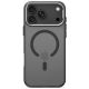 3. Tech-Protect MagZero MagSafe Hülle für iPhone 17 Pro Max / 18 Pro Mac – Transparentes Mattschwarz