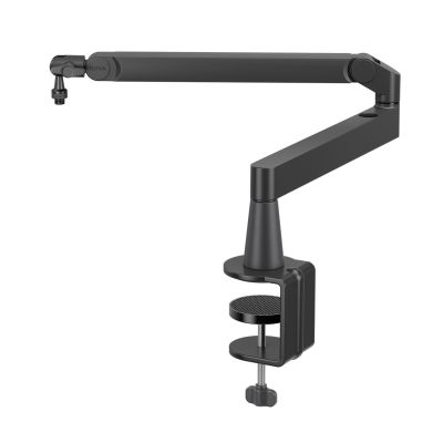 BOYA MIC ARM LP Flacher Mikrofonarm mit Klemme – Schwarz