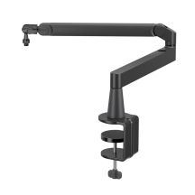 BOYA MIC ARM LP Flacher Mikrofonarm mit Klemme – Schwarz