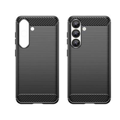 2. Carbon Case für Samsung Galaxy S25 Edge - Schwarz