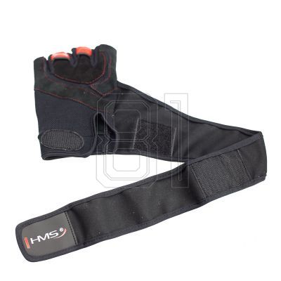 35. Schwarz/Rot HMS RST01 rS Gym Handschuhe