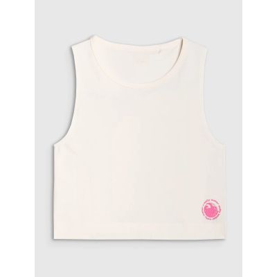 7. Damen-Oberteil mit normalem Aufdruck 4F 4FWSS25TSLEF118-11S