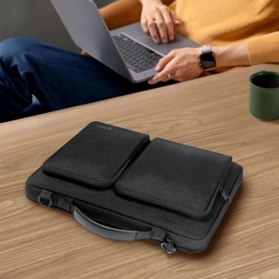 10. 15-16 Tech-Protect Defender Bag Laptoptasche – Schwarz
