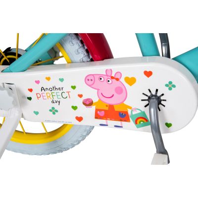 12. Toimsa-Kinderfahrrad 16" Peppa Pig grün