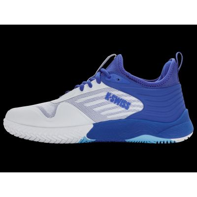5. K-swiss HYPERCOURT PINNACLE WEISS/SCHWARZES BLAU/BALTIC SEA-M Sneaker (04432-158-M)