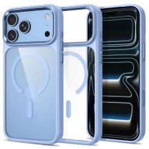 Tech-Protect Magmat Magsafe CC Hülle für iPhone 17 Pro Max / 18 Pro Max – Transparentes Hellblau