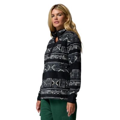 2. Columbia Benton Spring Printed 1/2 Snap 2085611012 Schwarz L
