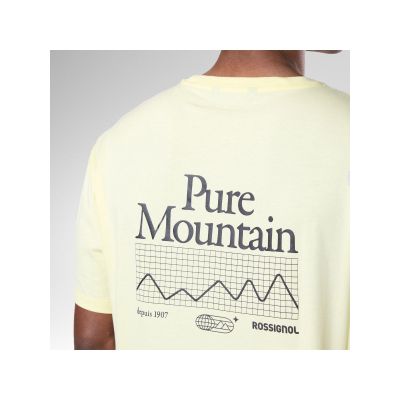 6. ROSSIGNOL M Graphic Waterfall T-Shirt Gelb