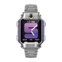 imoo Watch Phone X10 4,06 cm (1,6") AMOLED 45 mm Digital 320 x 360 px Touchscreen Grau Wi-Fi GPS