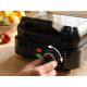 15. ELDOM WA900 WAFFELEISEN 1200-2000W, SANFTE TEMPERATURREGELUNG, DECKELVERRIEGELUNG, HEISSHALTENDER GRIFF